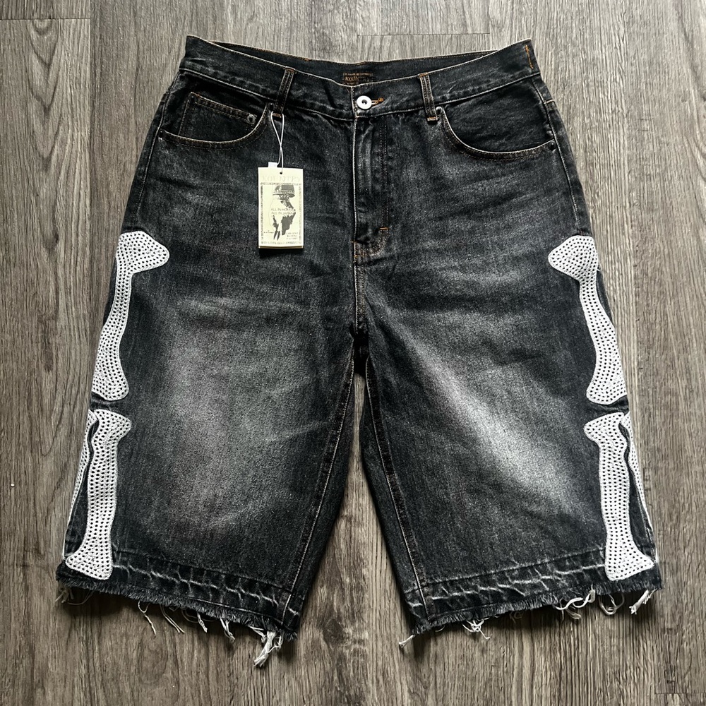 KAPITAL JEANS SHORTS